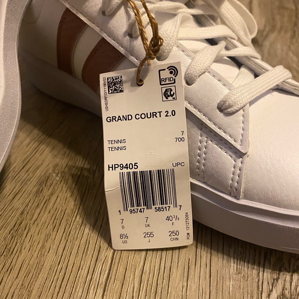 Adidas Grand Court 2.0 White Sneakers